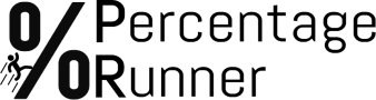 Logo Percentage Runner